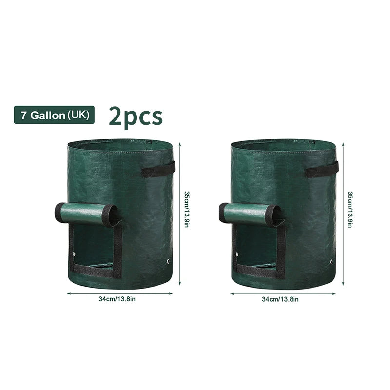 Garden Grow Bags - 3,5,7, &10 Gallon