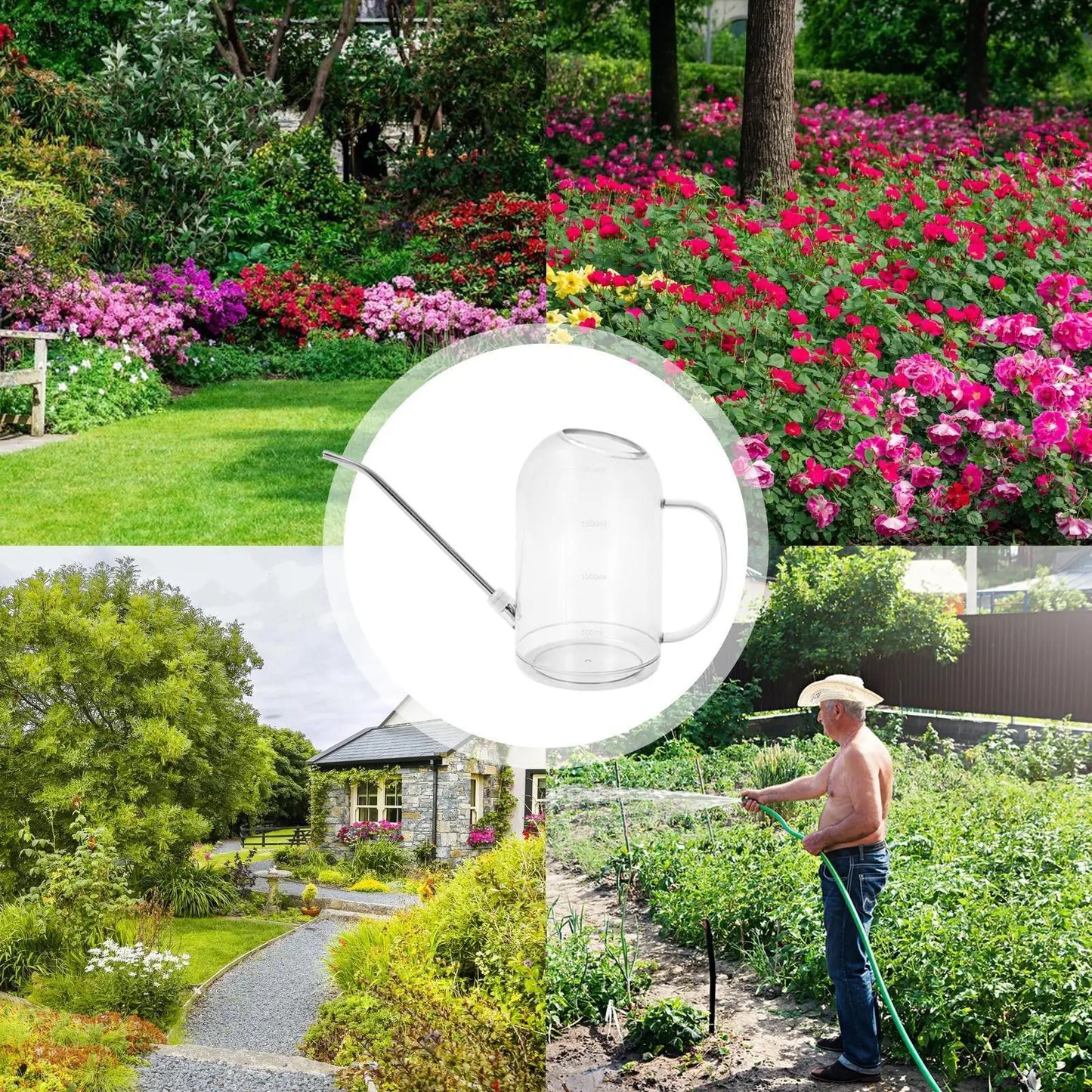 2L Long Spout Flower Watering Pot