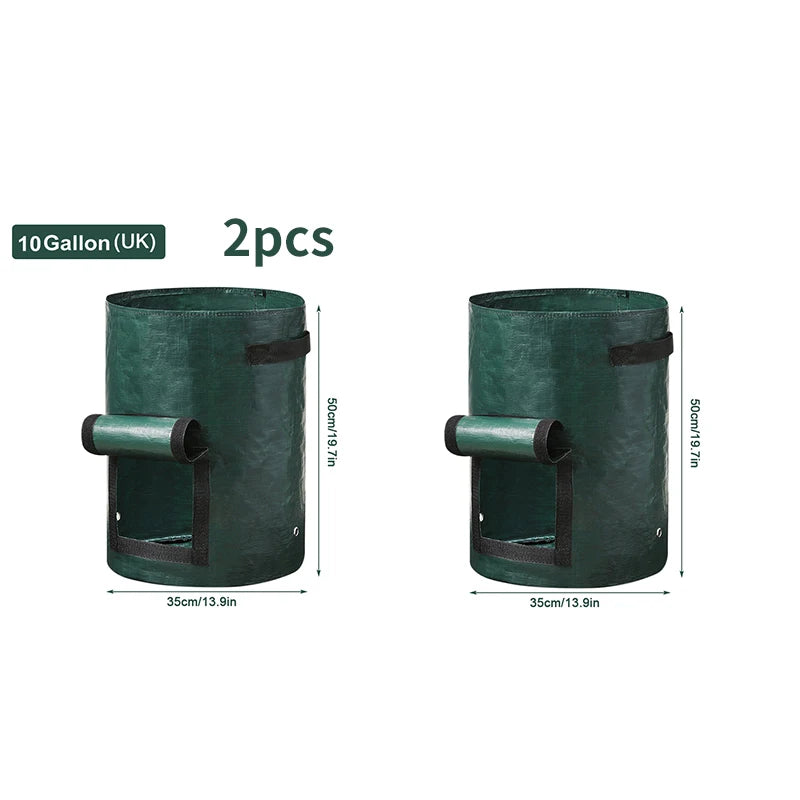 Garden Grow Bags - 3,5,7, &10 Gallon