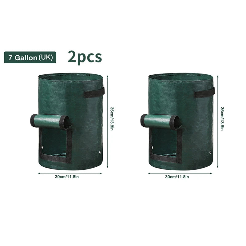 Garden Grow Bags - 3,5,7, &10 Gallon