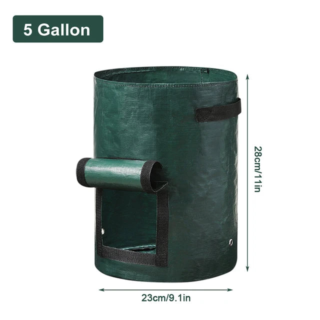 Garden Grow Bags - 3,5,7, &10 Gallon