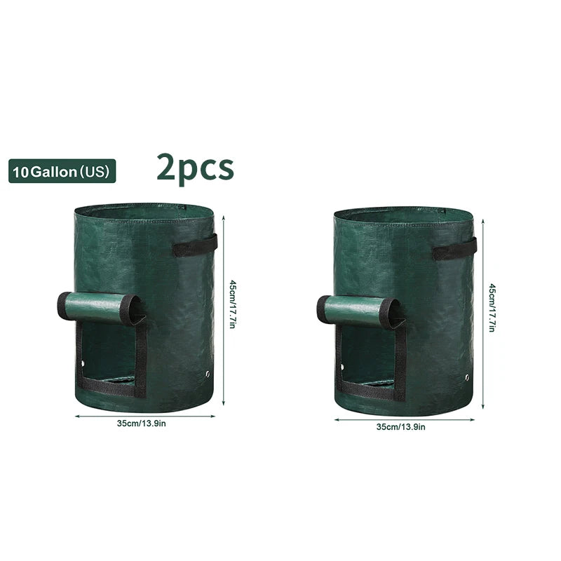 Garden Grow Bags - 3,5,7, &10 Gallon