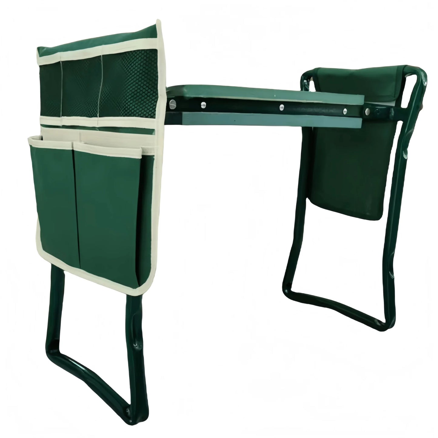 Garden Kneeler Folding Garden Seat with Thicken Widen Soft Kneeling Pad