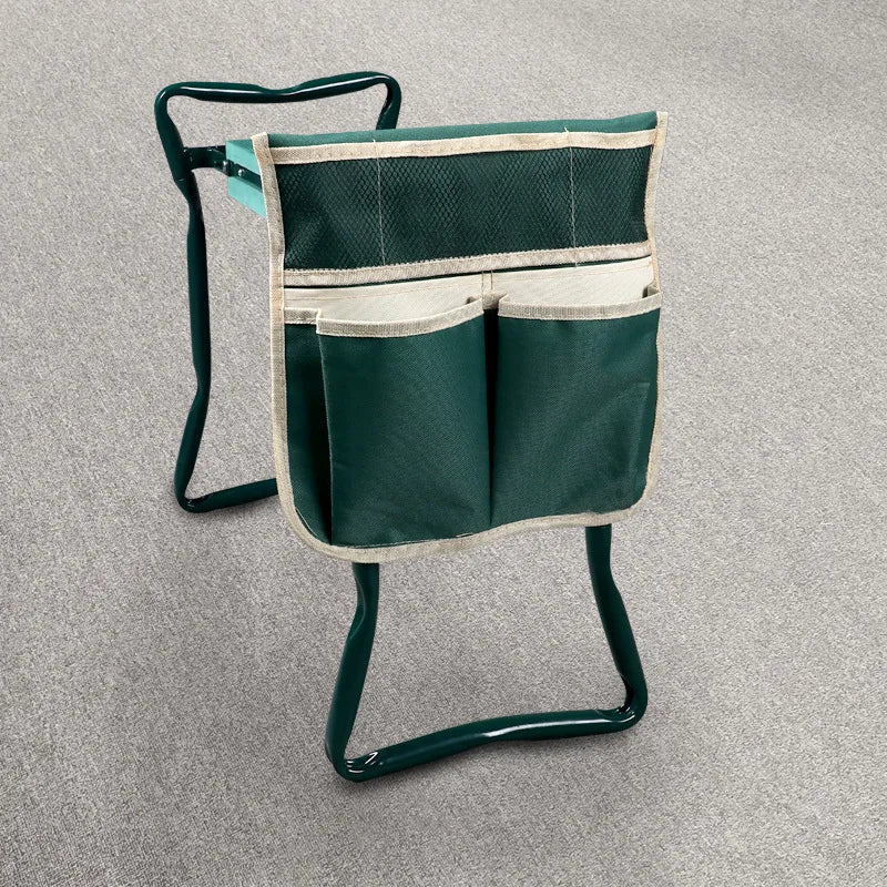 Garden Kneeler Folding Garden Seat with Thicken Widen Soft Kneeling Pad