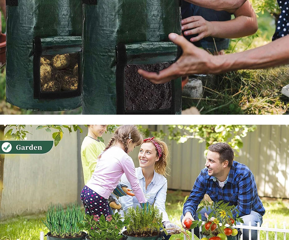 Garden Grow Bags - 3,5,7, &10 Gallon