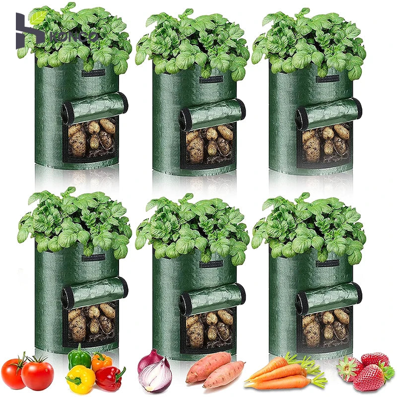 Garden Grow Bags - 3,5,7, &10 Gallon