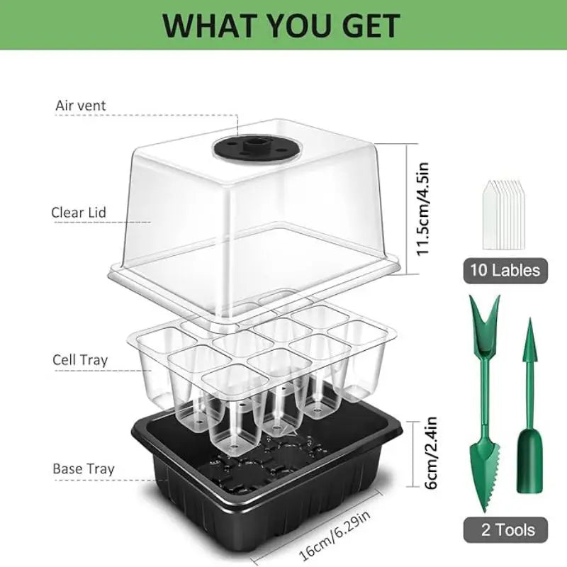 Mighty Start - Mini greenhouse for seed germination